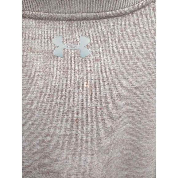 Under Armour blue space dye 1/4 zip sweatshirt in size medium - Picture 4 of 4